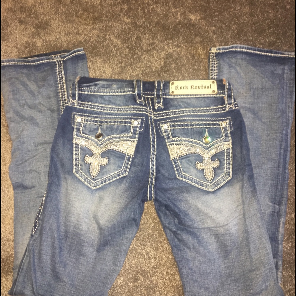 Women’s rock revival jeans